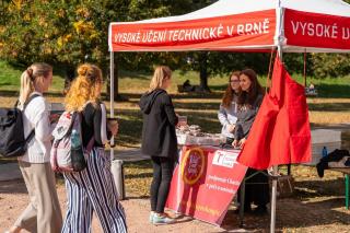 Loňská sbírka Koláč pro hospic na VUT. | Autor: Václav Koníček