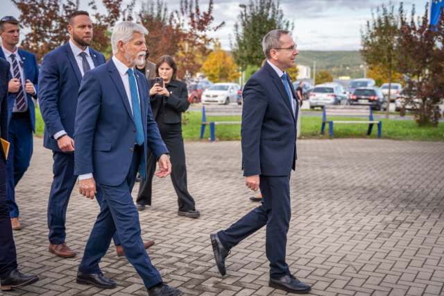 Czech President Petr Pavel visited the Brno University of Technology.  | Autor: Václav Koníček