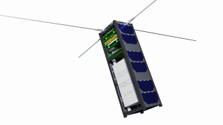 A demonstration of the satellite being developed by YSpace.