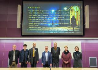 The Influence of Light on Health. From the left: Radim Václavíček, David Nahorniak, Hynek Medřický, Petr Vrbík, Zdeňka Bendová, Lenka Maierová | Author: archive of FEEC