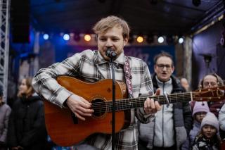 As part of the music program, singer-songwriter Thom Artway performed, among others. | Author: archive Brněnský sedmnáctý